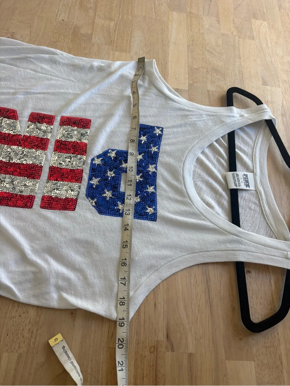 PINK Victorias Secret white victoria’s